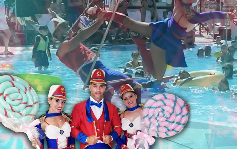 CANDY POOL PARTY